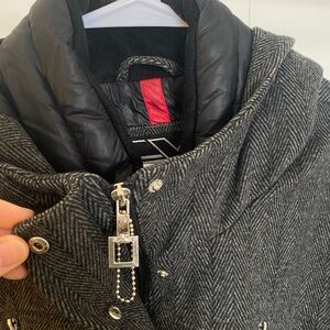 ZeroXposur Women’s Black and Gray Puffer Jacket